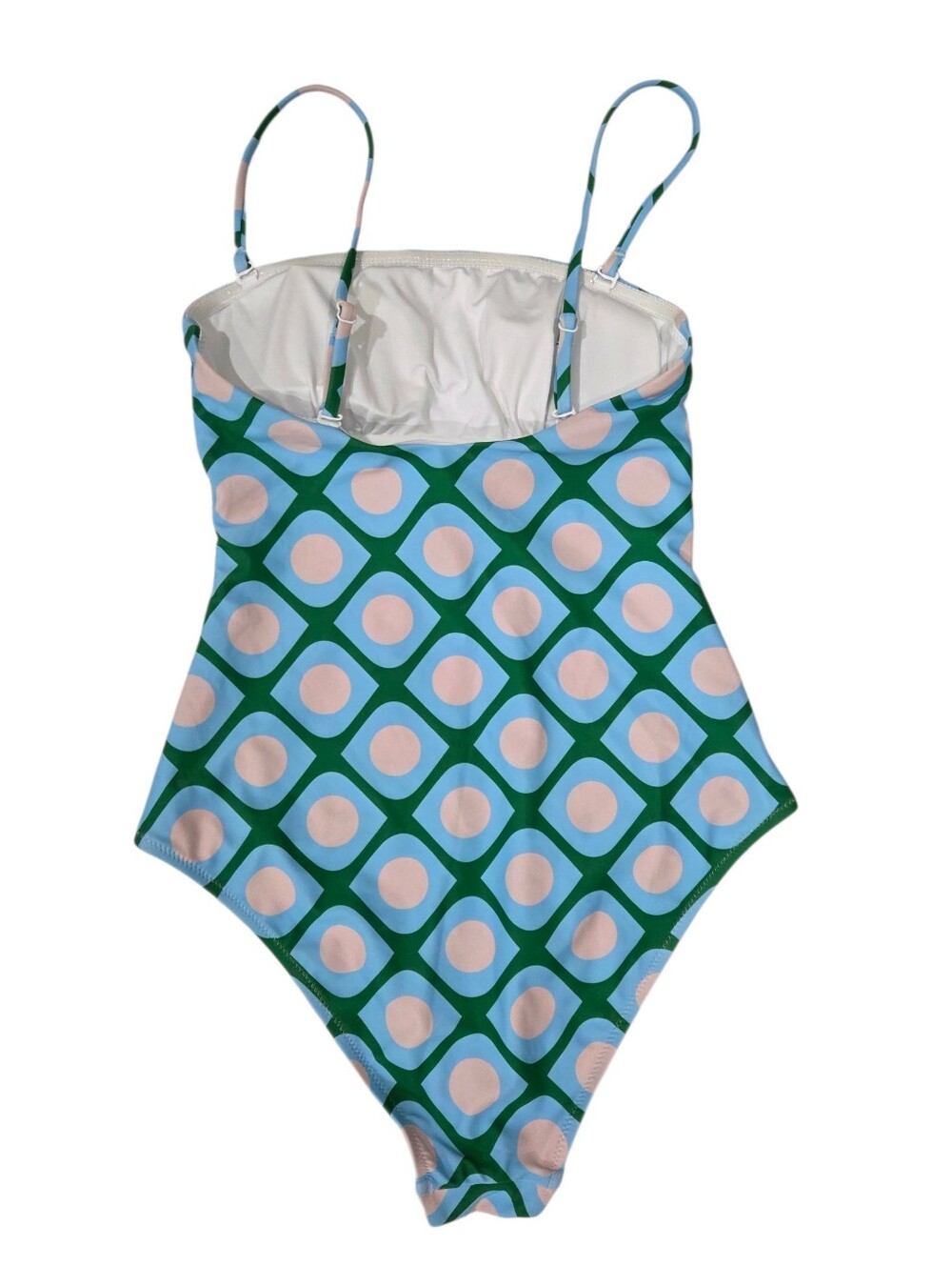 NWT Compania Fantastica Retro One Piece Swimsuit Wide Leg Pants Set Small - Picture 7 of 14